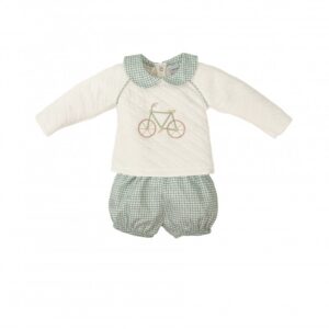 CONJUNTO RANITA BEBE NIÑO PASEO babidu